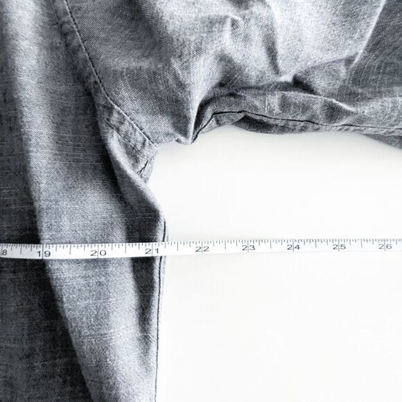 Calvin Klein Mens Shirt Button Down Long Sleeve Body Fit Cotton Black White Larg - Picture 5 of 6